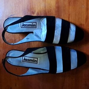 Last Chance! Will Be Pulling Soon!Jasmine black suede dress shoes